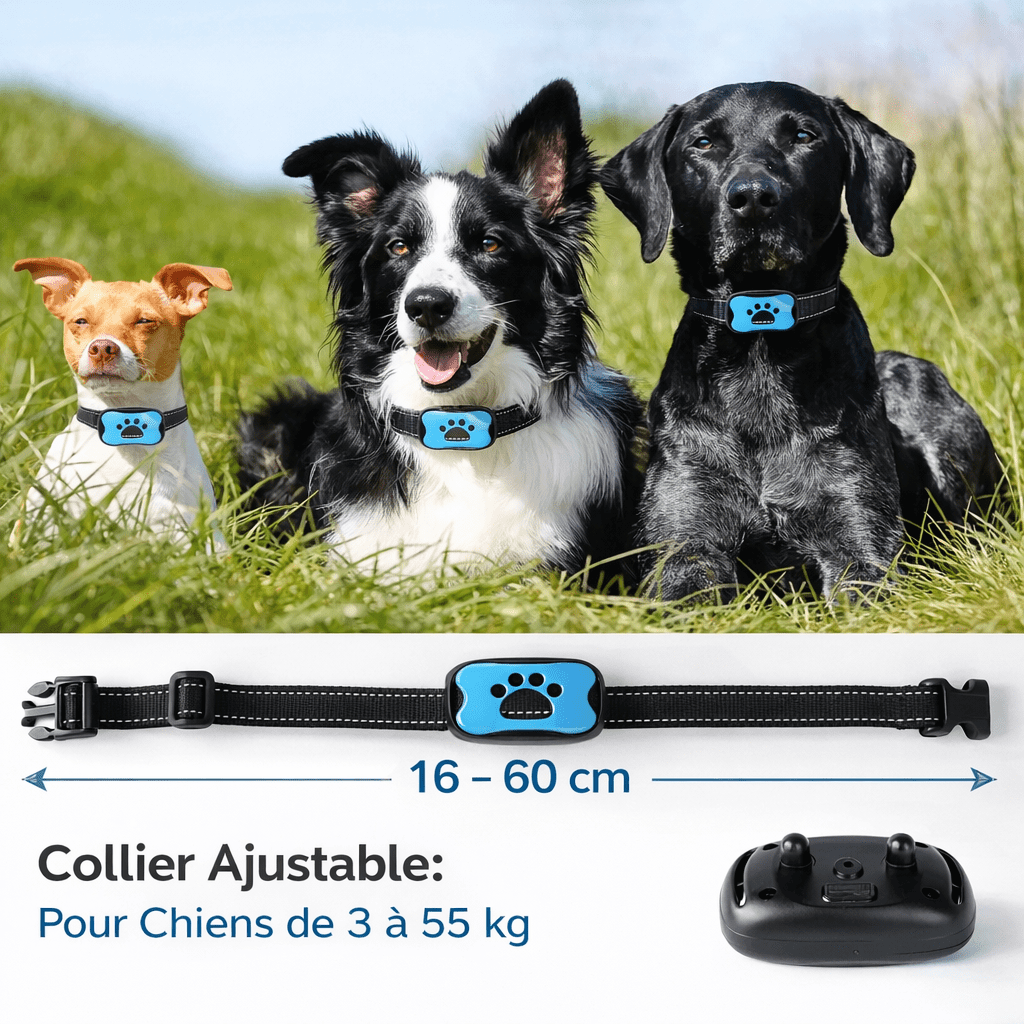 SereniPaw — Finis les Aboiements, Sans Douleur pour Votre Chien - SereniPaw 🐾