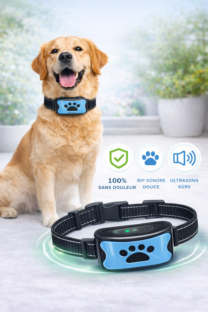 Collier Anti-Aboiement SereniPaw